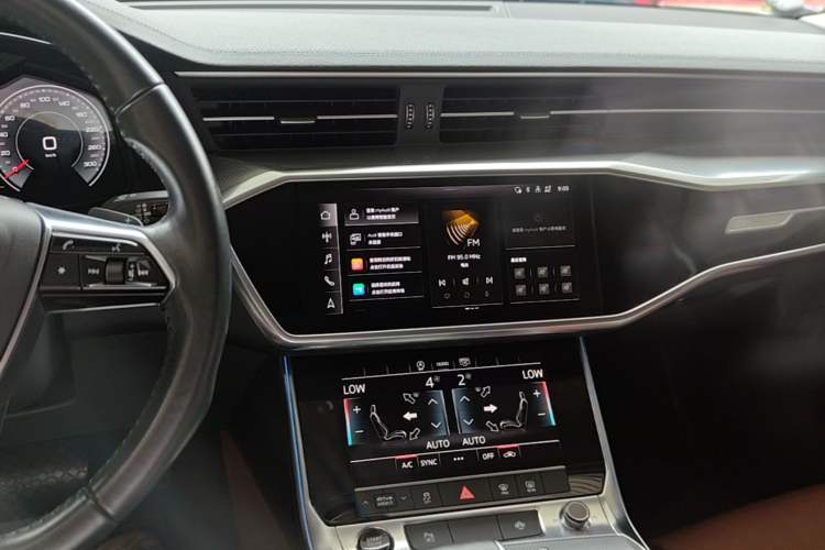 Used Audi A6L 2021 45 TFSI Prestige Dynamic Edition Audio And AC Panel