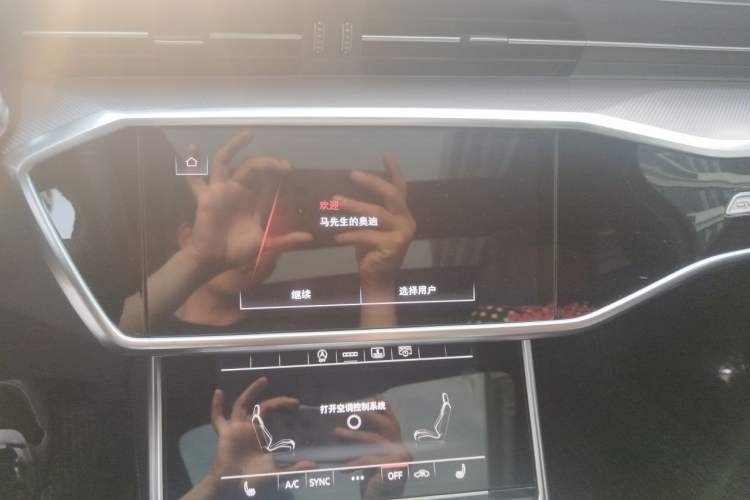 Used Audi A6L 2021 55 TFSI quattro Prestige Dynamic Edition Audio And AC Panel