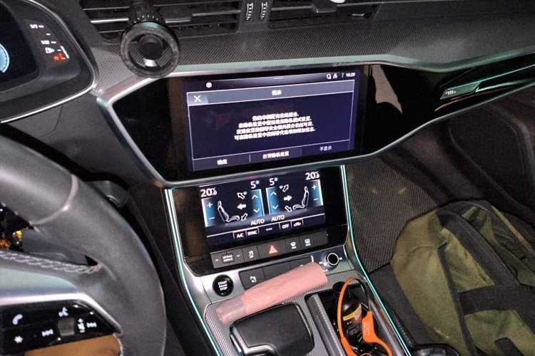 Used Audi A6L 2021 45 TFSI Prestige Dynamic Edition Audio And AC Panel