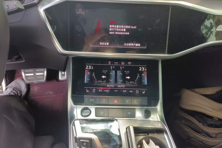 Used Audi A6L 2021 55 TFSI quattro Prestige Dynamic Edition Audio And AC Panel