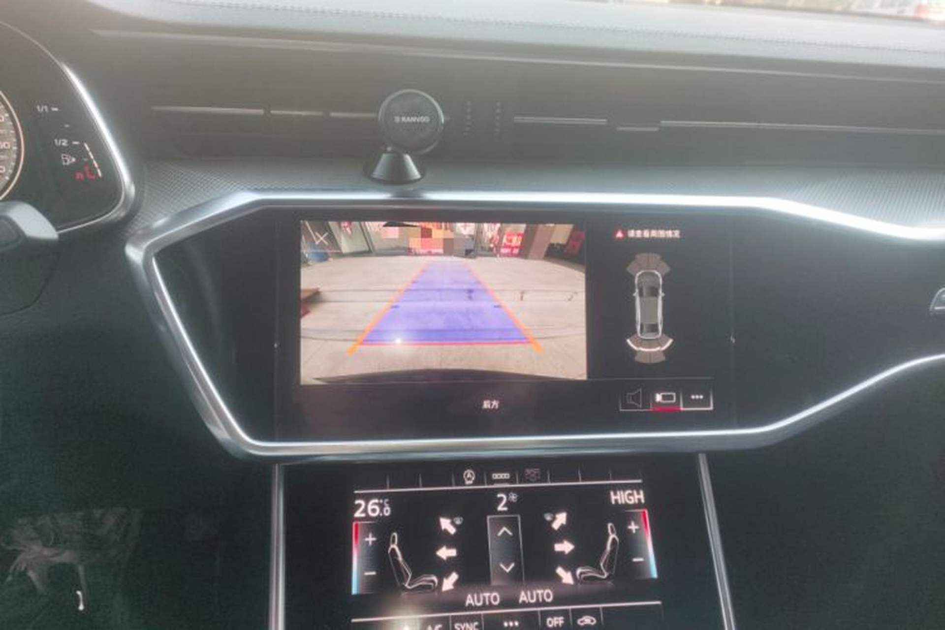 Used Audi A6L 2021 40 TFSI Luxury Dynamic Edition Audio And AC Panel