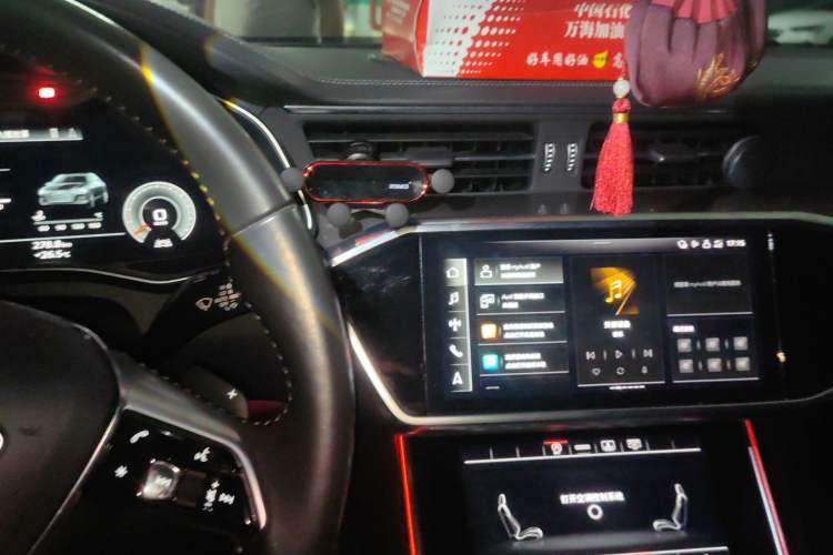 Used Audi A6L 2021 55 TFSI quattro Prestige Dynamic Edition Audio And AC Panel
