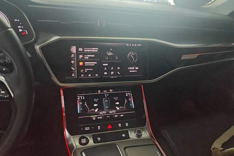 Used Audi A6L 2021 40 TFSI Luxury Prestige Edition Audio And AC Panel