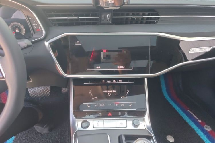 Used Audi A6L 2021 55 TFSI quattro Prestige Edition Audio And AC Panel