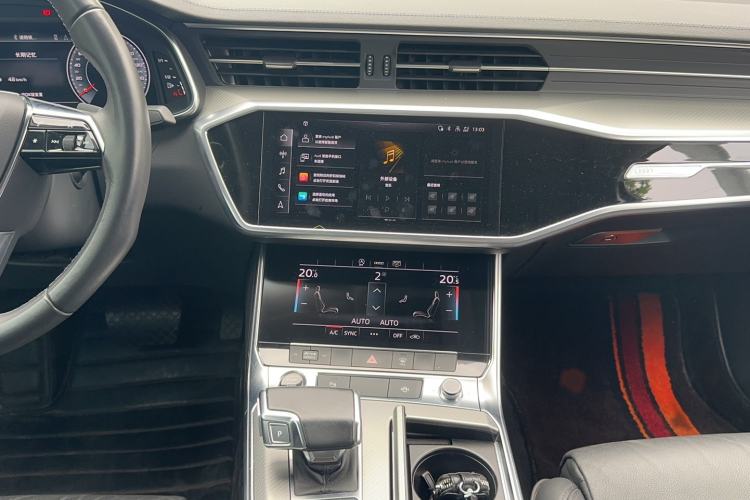 Used Audi A6L 2021 40 TFSI Luxury Dynamic Edition Audio And AC Panel