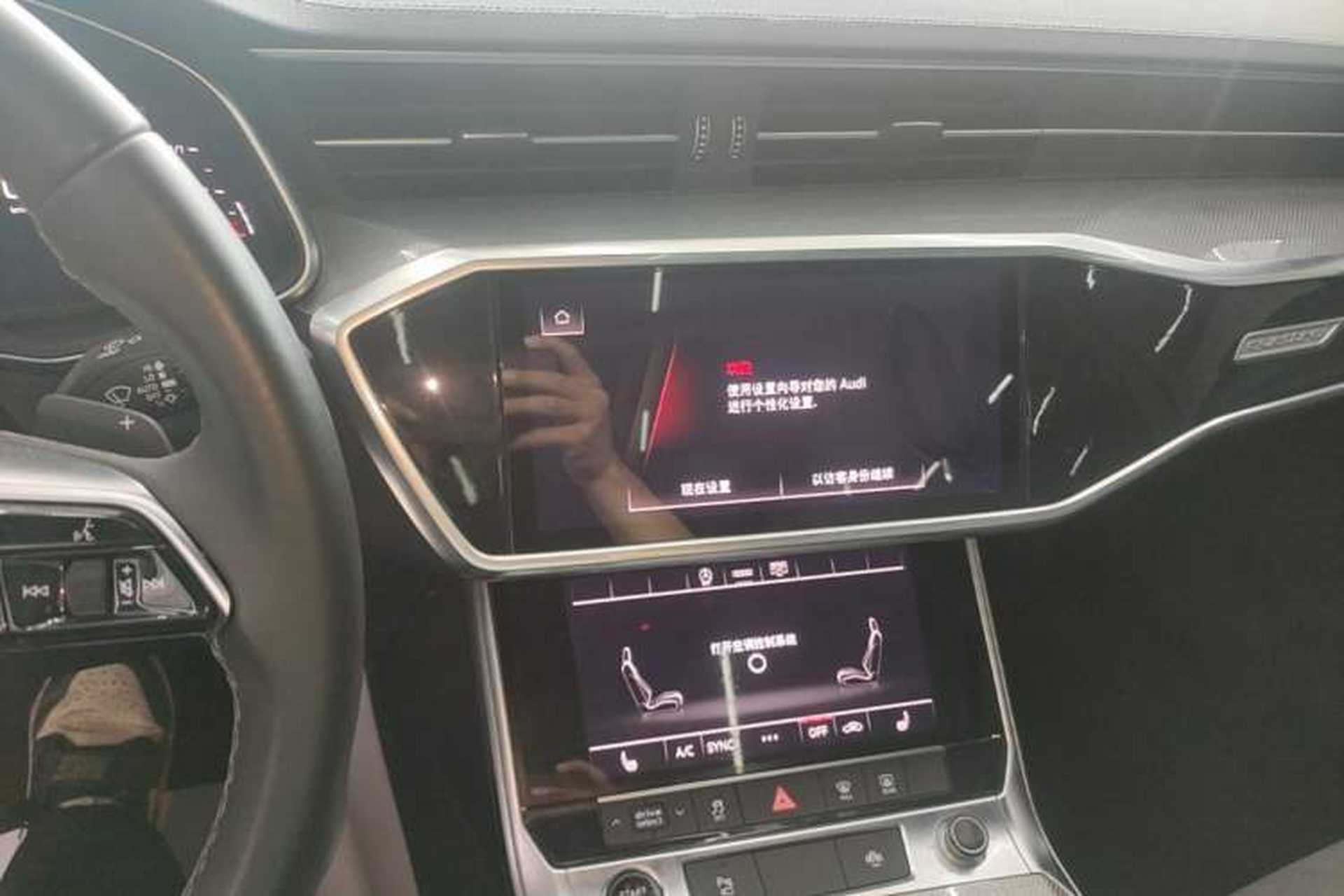 Used Audi A6L 2021 45 TFSI quattro Prestige Dynamic Edition Audio And AC Panel