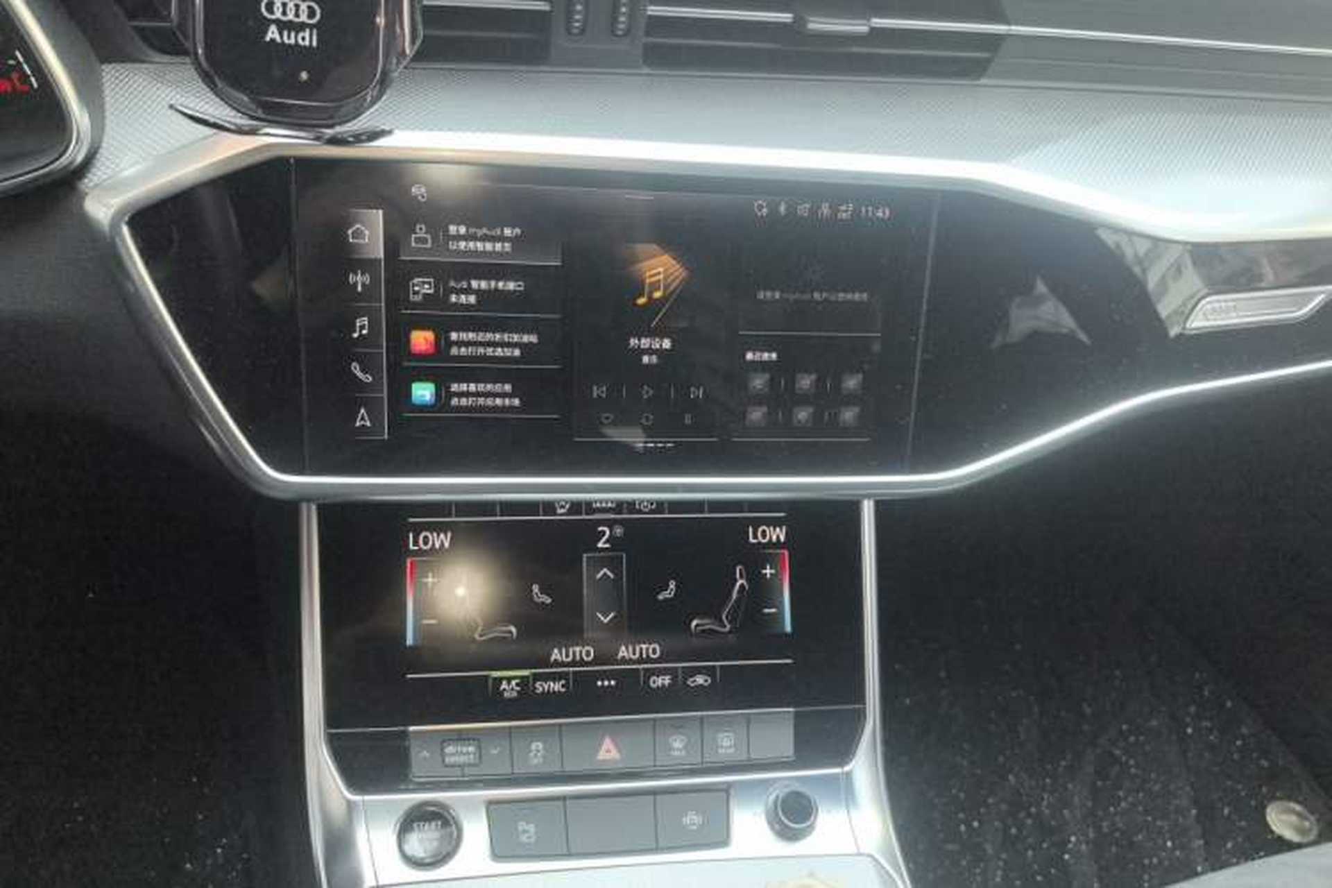 Used Audi A6L 2021 40 TFSI Luxury Dynamic Edition Audio And AC Panel