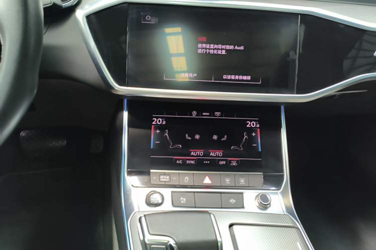 Used Audi A6L 2021 45 TFSI Prestige Dynamic Edition Audio And AC Panel