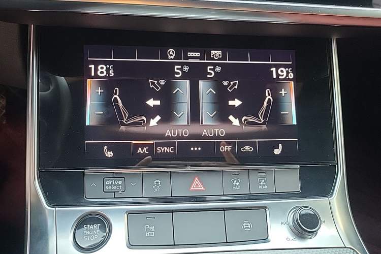 Used Audi A6L 2021 45 TFSI Enjoy Life Edition Audio And AC Panel
