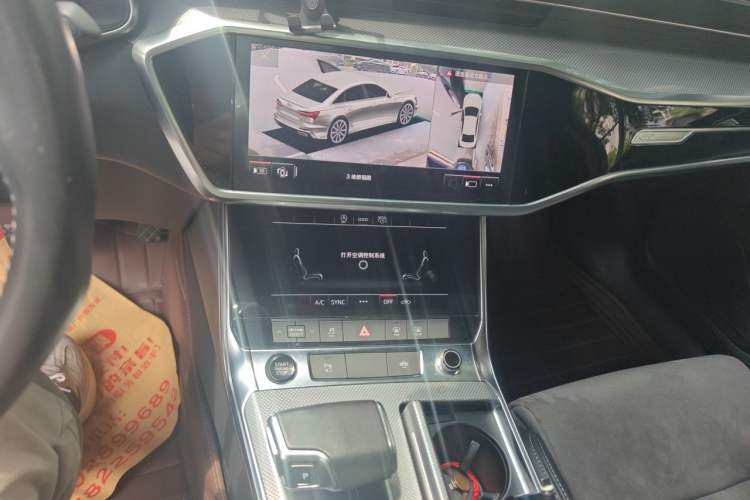 Used Audi A6L 2021 45 TFSI Prestige Dynamic Edition Audio And AC Panel
