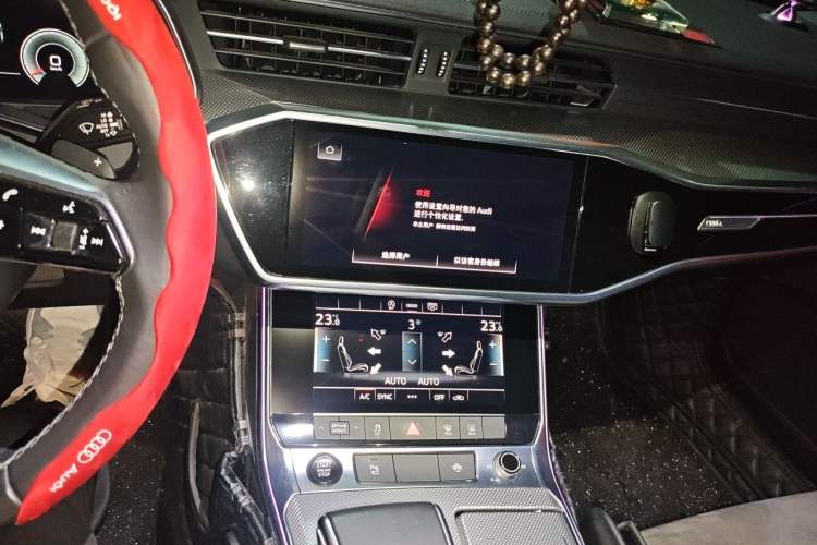 Used Audi A6L 2021 40 TFSI Luxury Dynamic Edition Audio And AC Panel