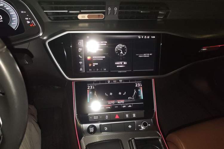 Used Audi A6L 2021 45 TFSI Prestige Elegant Edition Audio And AC Panel
