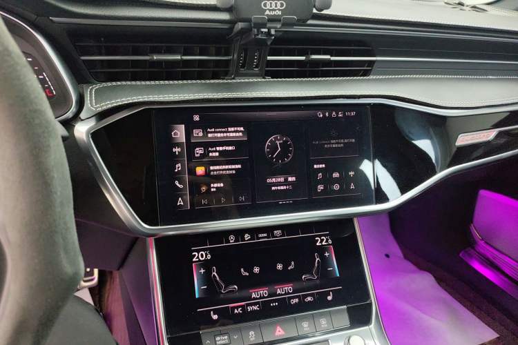 Used Audi A6L 2021 45 TFSI quattro Prestige Dynamic Edition Audio And AC Panel