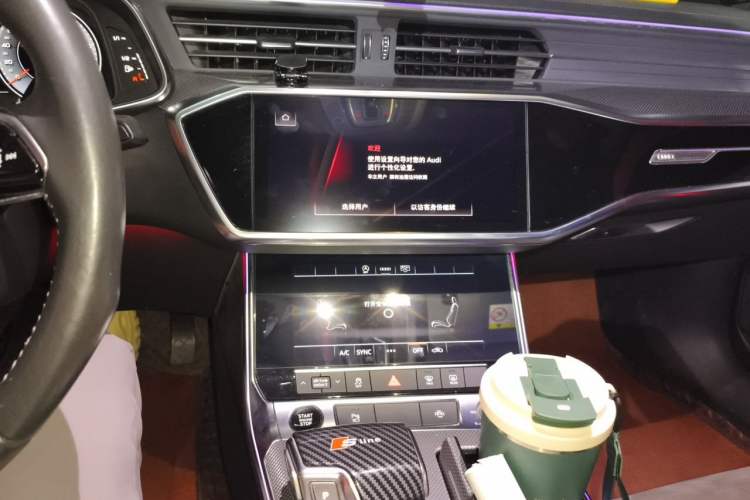 Used Audi A6L 2021 45 TFSI Prestige Dynamic Edition Audio And AC Panel