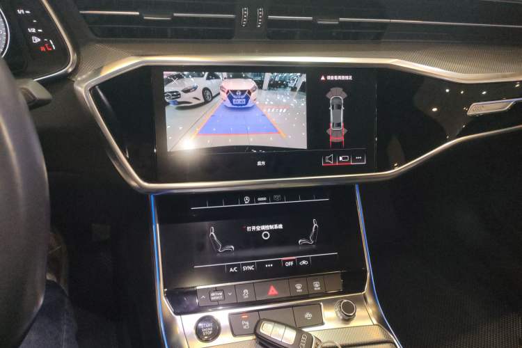 Used Audi A6L 2021 45 TFSI Prestige Dynamic Edition Audio And AC Panel