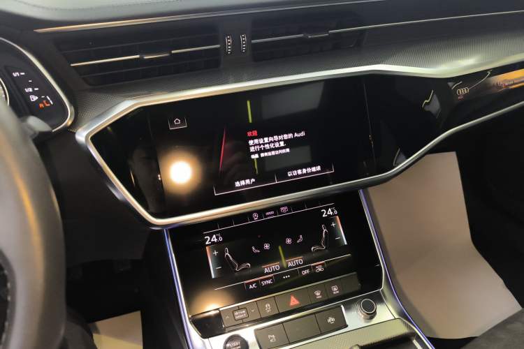 Used Audi A6L 2021 45 TFSI Prestige Dynamic Edition Audio And AC Panel