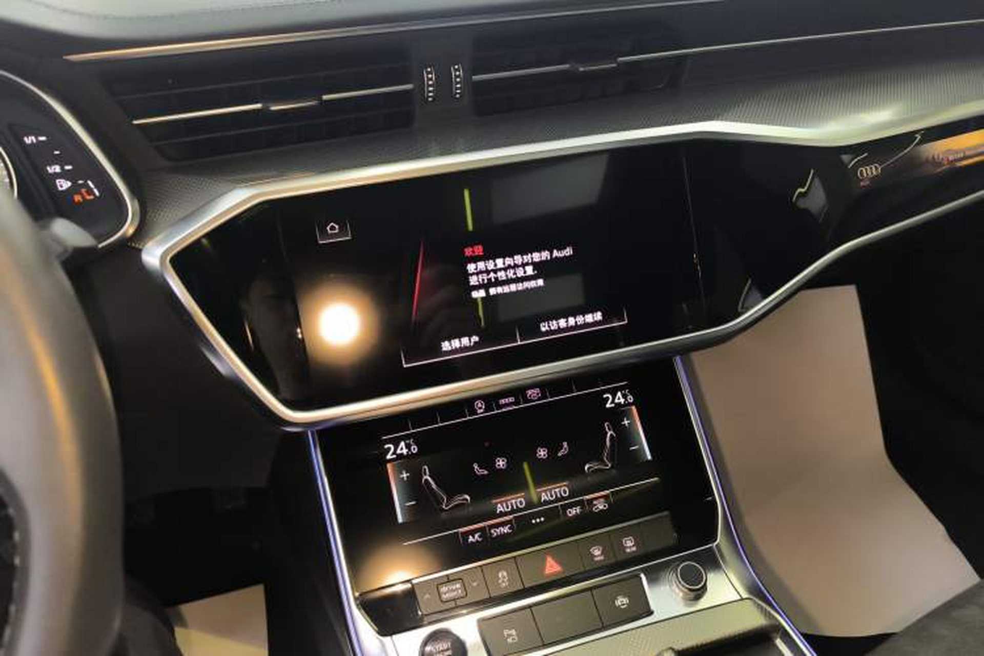 Used Audi A6L 2021 45 TFSI Prestige Dynamic Edition Audio And AC Panel