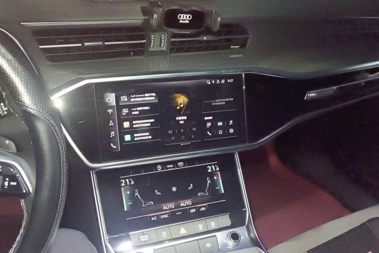 Used Audi A6L 2021 40 TFSI Luxury Dynamic Edition Audio And AC Panel