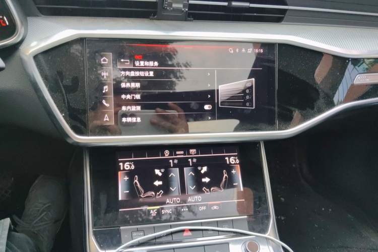 Used Audi A6L 2021 45 TFSI Enjoy Life Edition Audio And AC Panel