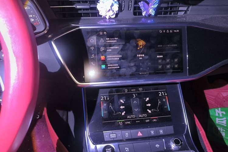 Used Audi A6L 2021 40 TFSI Luxury Dynamic Edition Audio And AC Panel