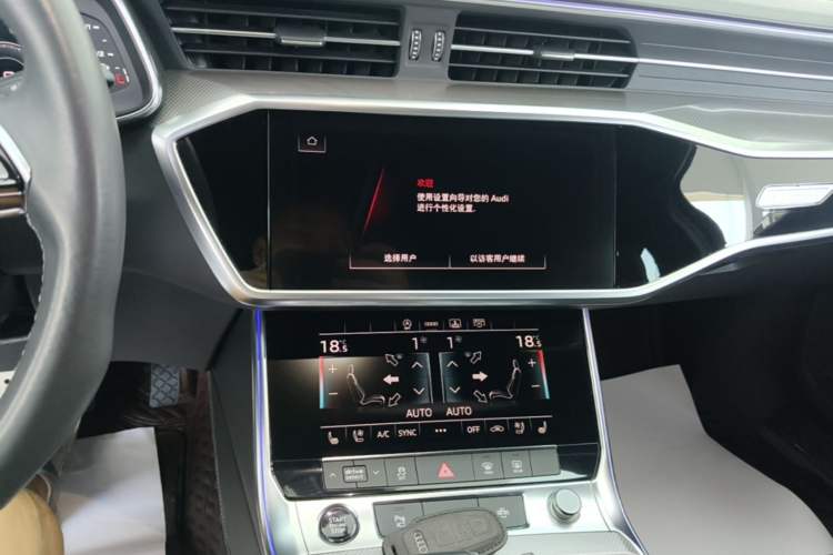 Used Audi A6L 2021 55 TFSI quattro Prestige Dynamic Edition Audio And AC Panel