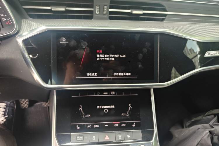 Used Audi A6L 2021 45 TFSI quattro Prestige Dynamic Edition Audio And AC Panel