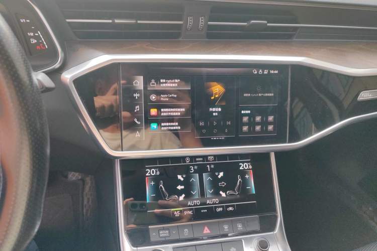 Used Audi A6L 2021 45 TFSI Prestige Elegant Edition Audio And AC Panel