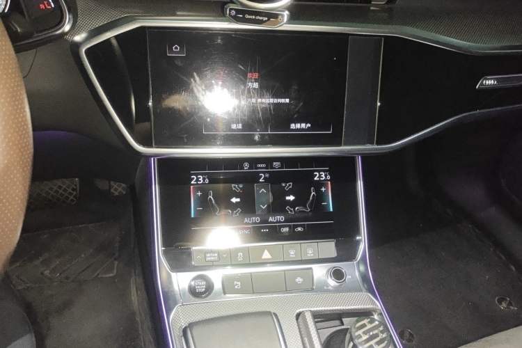 Used Audi A6L 2021 40 TFSI Luxury Dynamic Edition Audio And AC Panel