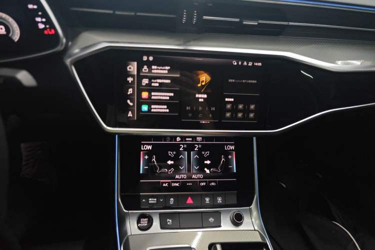 Used Audi A6L 2021 45 TFSI Prestige Elegant Edition Audio And AC Panel