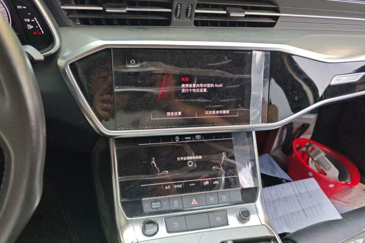 Used Audi A6L 2021 40 TFSI Luxury Prestige Edition Audio And AC Panel