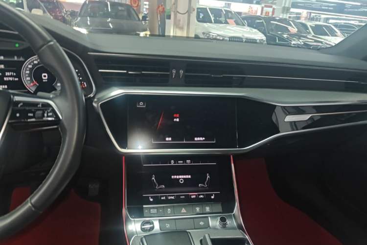 Used Audi A6L 2021 45 TFSI Prestige Dynamic Edition Audio And AC Panel