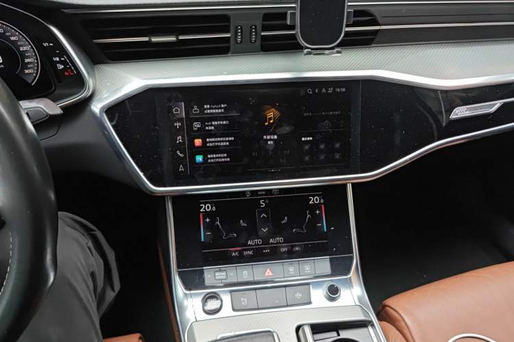Used Audi A6L 2021 40 TFSI Luxury Prestige Edition Audio And AC Panel