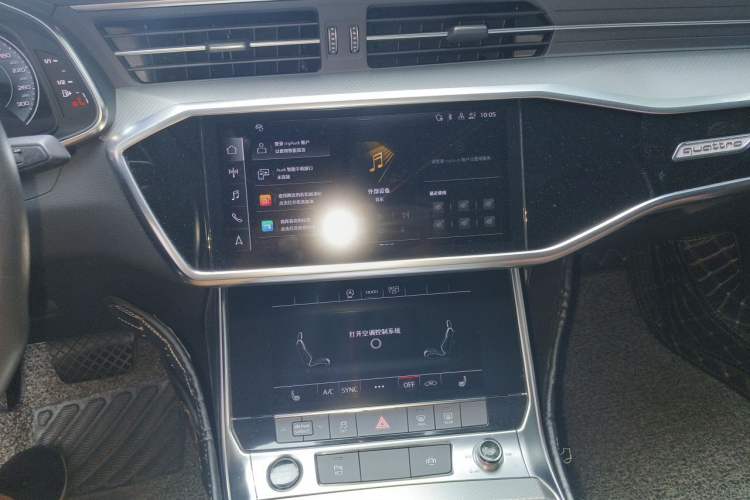 Used Audi A6L 2021 45 TFSI quattro Prestige Elegant Edition Audio And AC Panel