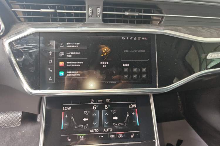 Used Audi A6L 2021 45 TFSI quattro Prestige Elegant Edition Audio And AC Panel