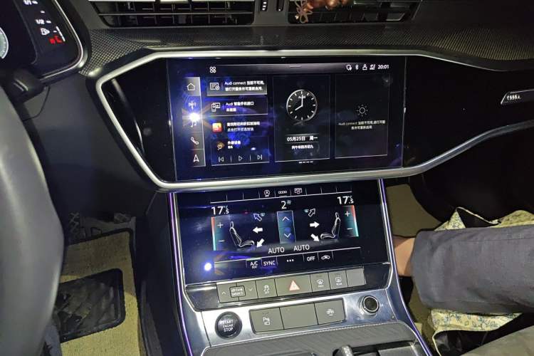 Used Audi A6L 2021 40 TFSI Luxury Dynamic Edition Audio And AC Panel