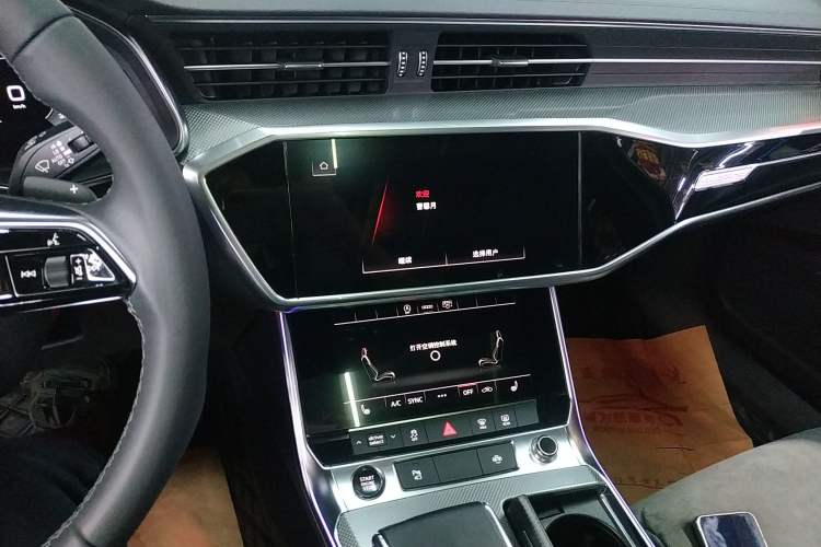 Used Audi A6L 2021 45 TFSI quattro Prestige Dynamic Edition Audio And AC Panel