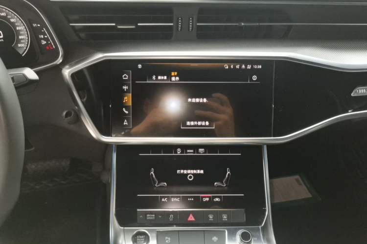Used Audi A6L 2021 40 TFSI Luxury Dynamic Edition Audio And AC Panel