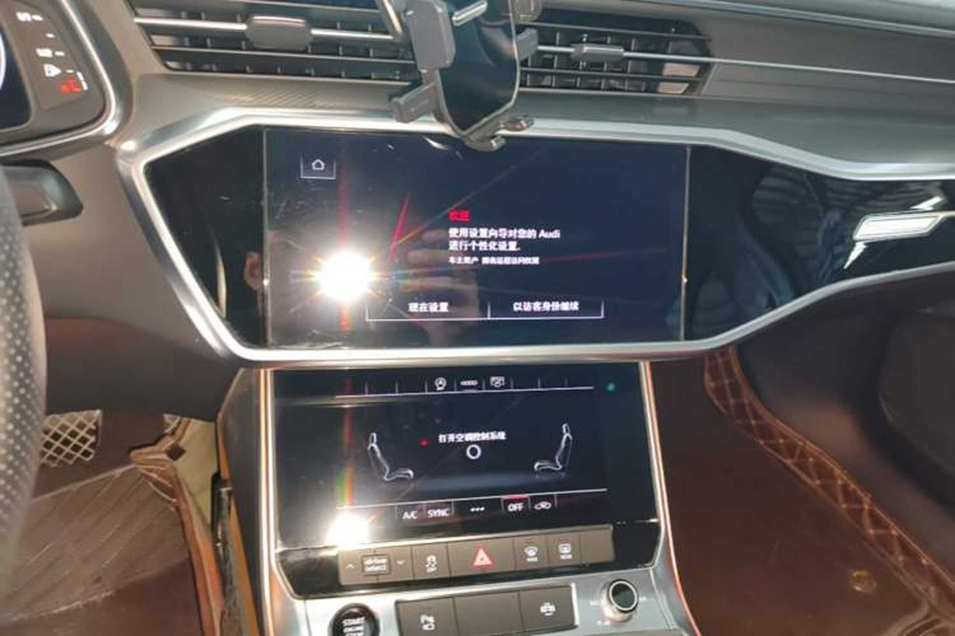 Used Audi A6L 2021 45 TFSI Prestige Elegant Edition Audio And AC Panel