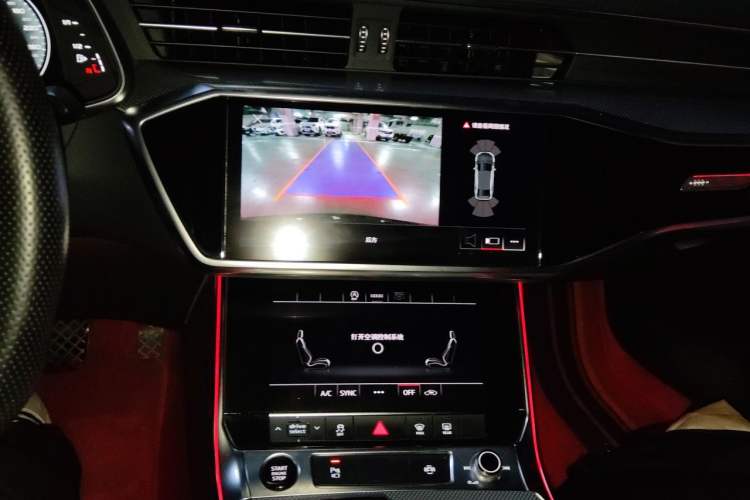 Used Audi A6L 2021 45 TFSI Prestige Dynamic Edition Audio And AC Panel
