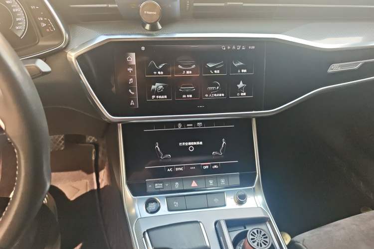 Used Audi A6L 2021 40 TFSI Luxury Dynamic Edition Audio And AC Panel