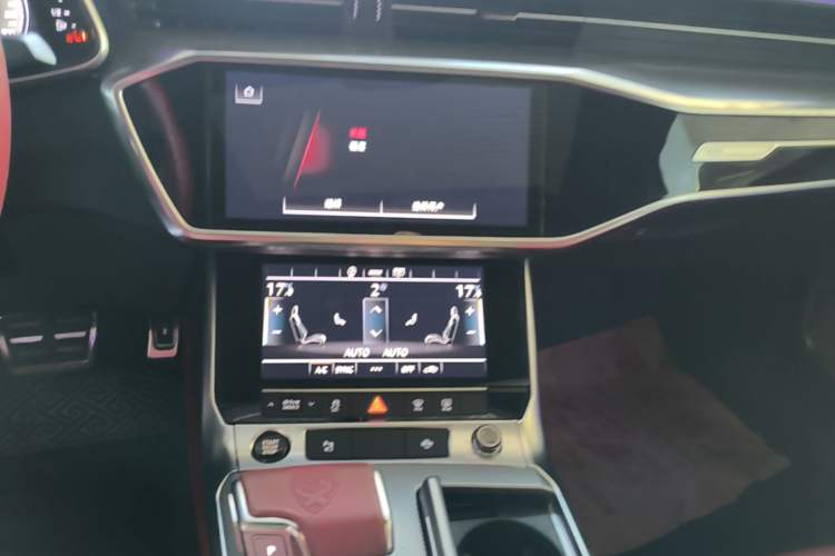 Used Audi A6L 2021 40 TFSI Luxury Dynamic Edition Audio And AC Panel