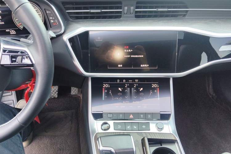 Used Audi A6L 2021 45 TFSI Prestige Dynamic Edition Audio And AC Panel