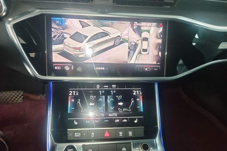 Used Audi A6L 2021 45 TFSI Prestige Dynamic Edition Audio And AC Panel