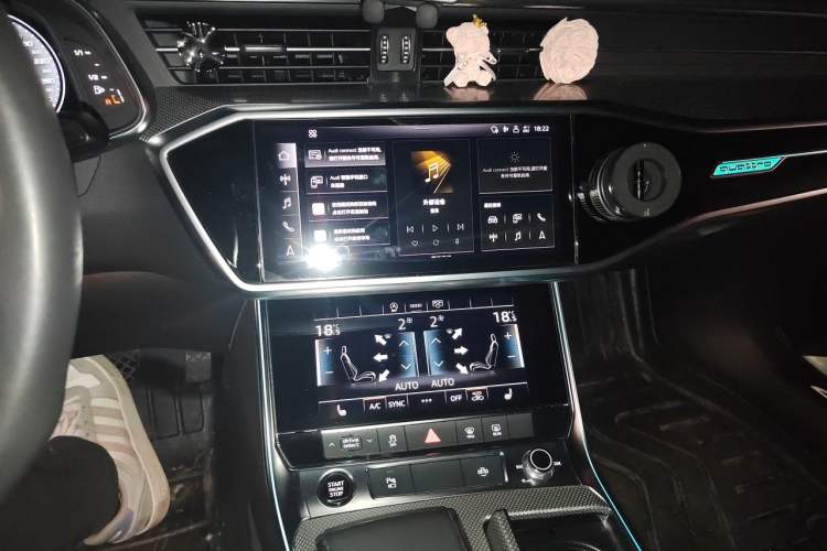 Used Audi A6L 2021 45 TFSI quattro Prestige Dynamic Edition Audio And AC Panel