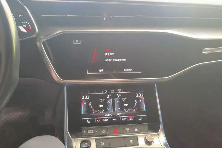 Used Audi A6L 2021 45 TFSI Prestige Dynamic Edition Audio And AC Panel