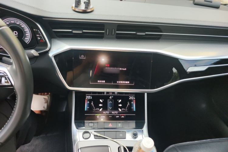 Used Audi A6L 2021 40 TFSI Luxury Dynamic Edition Audio And AC Panel