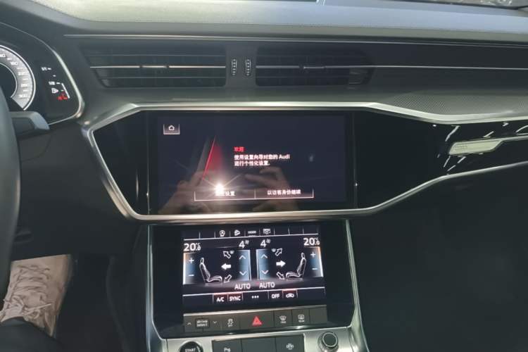 Used Audi A6L 2021 45 TFSI Prestige Dynamic Edition Audio And AC Panel
