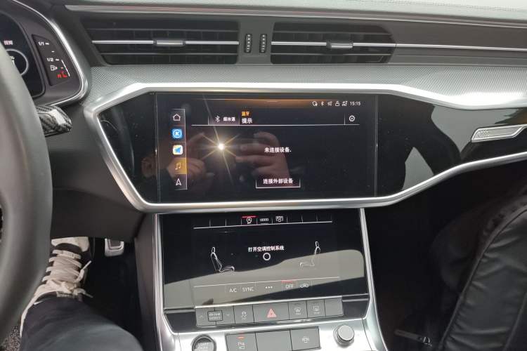 Used Audi A6L 2021 40 TFSI Luxury Dynamic Edition Audio And AC Panel