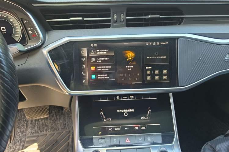 Used Audi A6L 2021 45 TFSI Prestige Dynamic Edition Audio And AC Panel