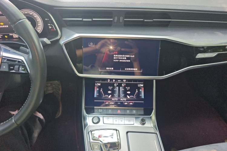 Used Audi A6L 2021 45 TFSI Prestige Dynamic Edition Audio And AC Panel